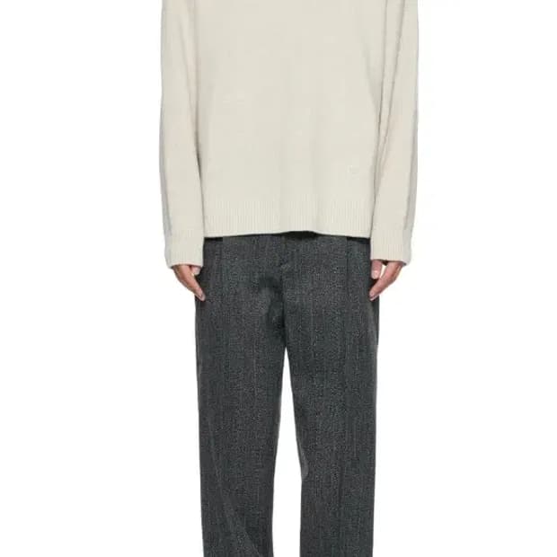 우영미 니트 아이보리 110