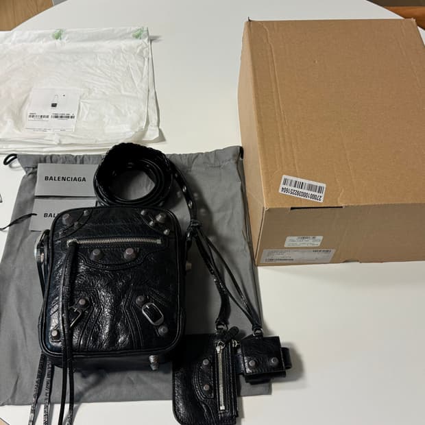 발렌시아가 르카골 남성 크로스백