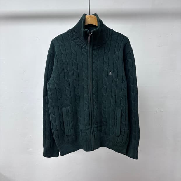 BEANPOLE 빈폴 울 캐시미어 니트 집업 가디건 M(100) J34