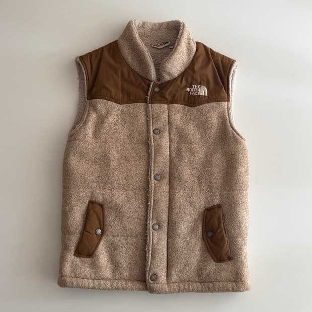 노스페이스 플리스 안감 베스트 90