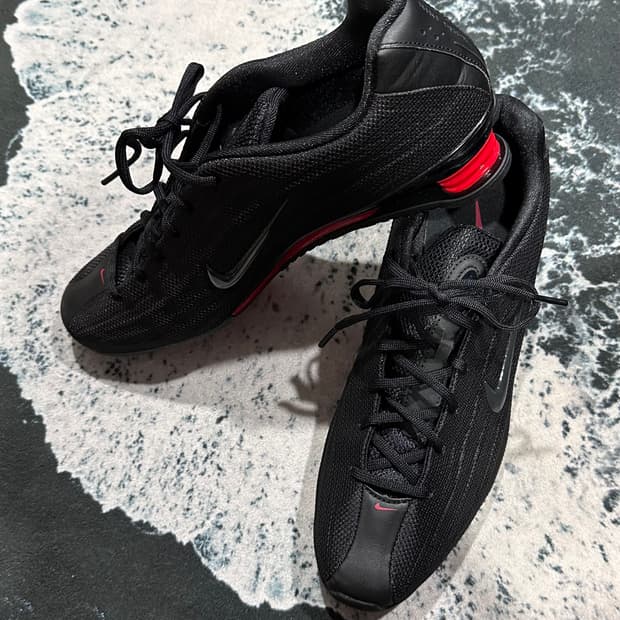 (W) 나이키 샥스 Z 블랙 유니버시티 레드 290