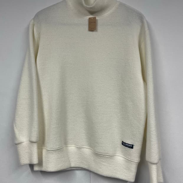 필루미네이트 골지 목폴라 니트