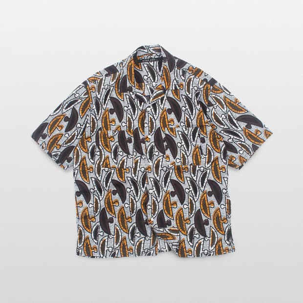 NIKO AND... Geometric Open Collar Shirt