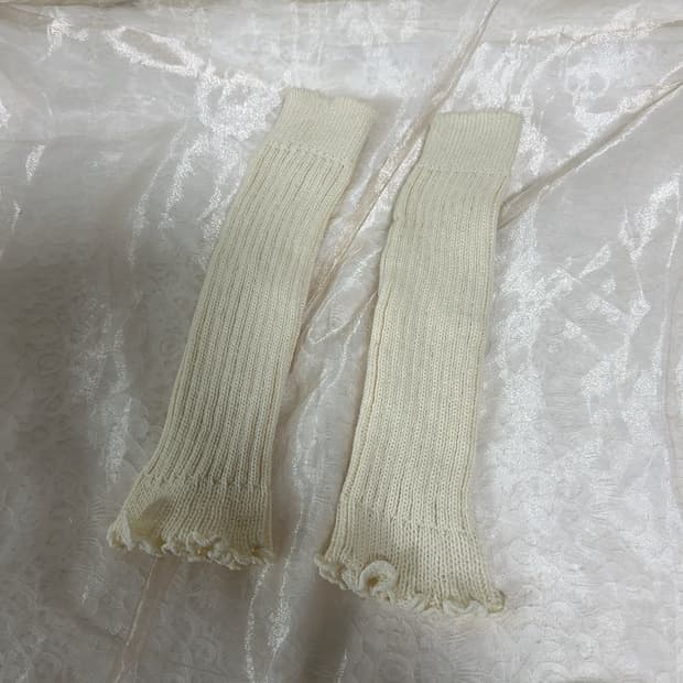 빈티지 니트 발토시 레그워머