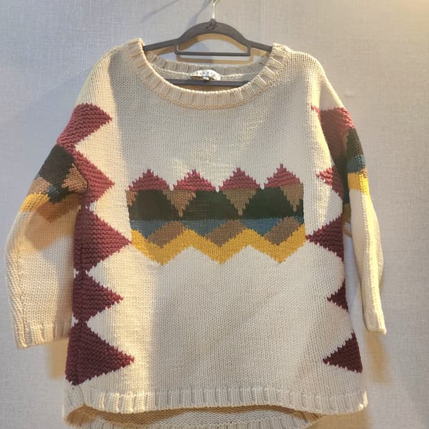 산드로 울 니트 스웨터