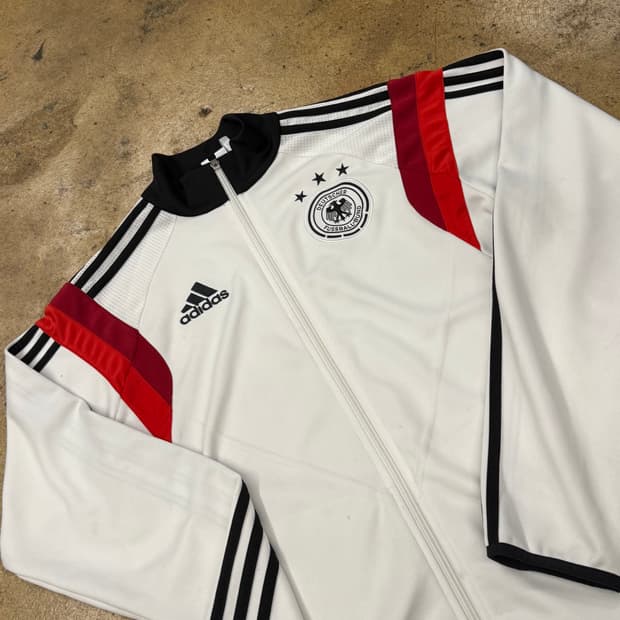 아디다스 독일 흰검 져지 트랙탑 95