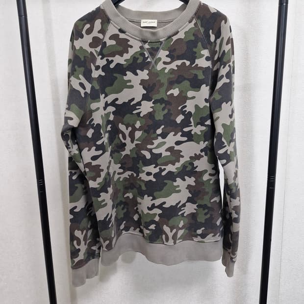 [L] SLP 생로랑 SS15 카모 스웻셔츠