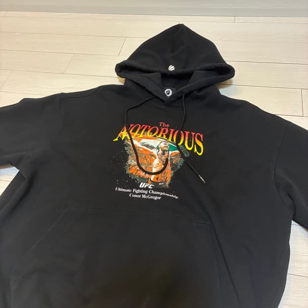 UFC 노토리어스 릴렉스핏 후드티
