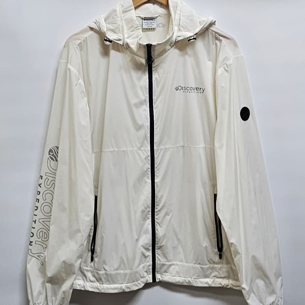디스커버리 후드 바람막이 자켓 105