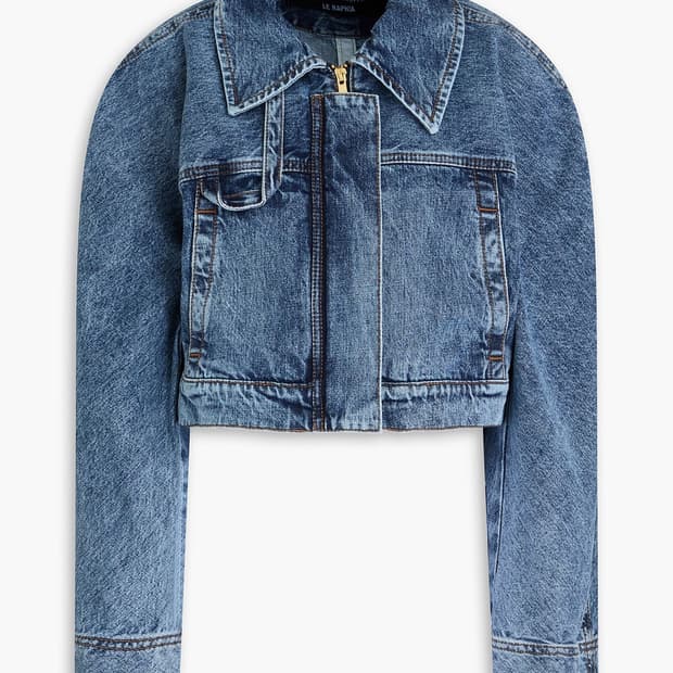 [새상품]자크뮈스 데님 크롭 자켓