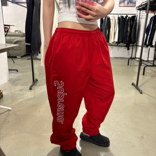 슈프림 라코스테 조거팬츠