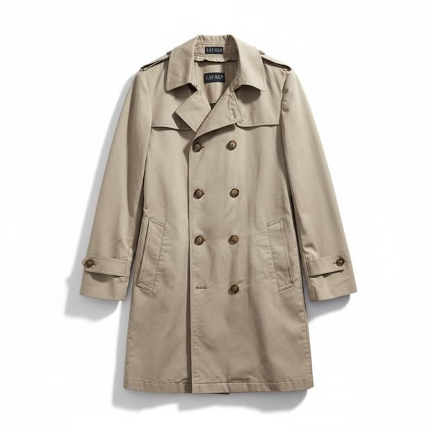 랄프로렌 베이지 트렌치 코트 38S