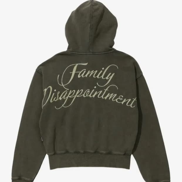 구해요)스컬프터 Bad Seed Washed Hoodie Zip-Up|