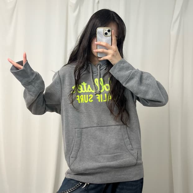 Hollister grey hoodie