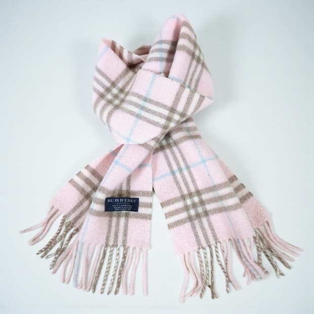 Burberry 버버리 램스울 체크 머플러 목도리