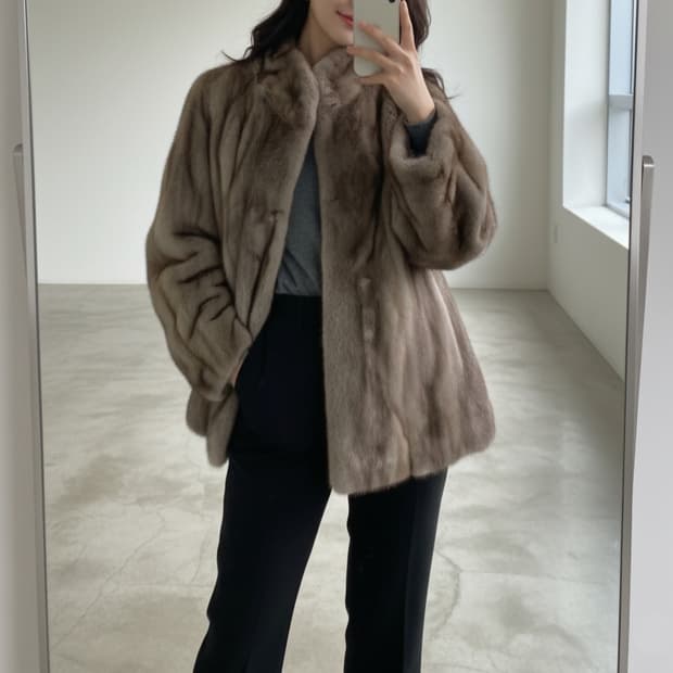 [M]<아메리칸 레전드>밍크코트