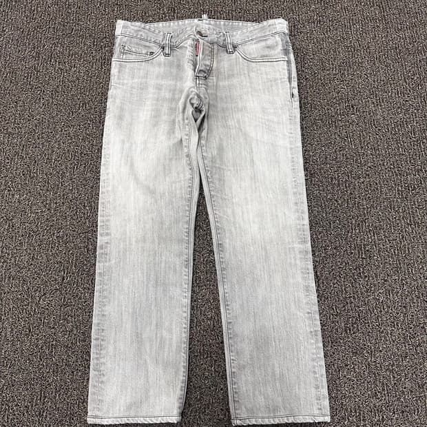 디스퀘어드2 데님 워싱 청바지 팬츠 50사이즈