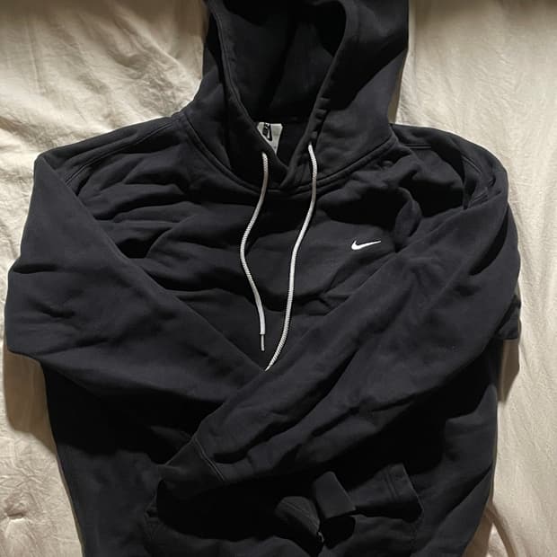 나이키 NRG 솔로 스우시 후드 블랙 아시아 m