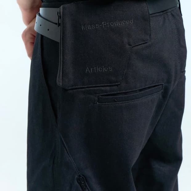 MPa WALLET RAW DENIM PANTS (BLACK)
