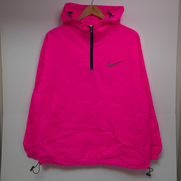 세트 나이키 핑크 자수 아노락 바람막이 105