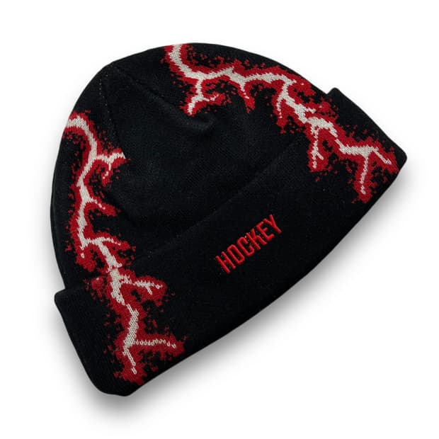 Hockey 레드 라이트닝 천둥 비니