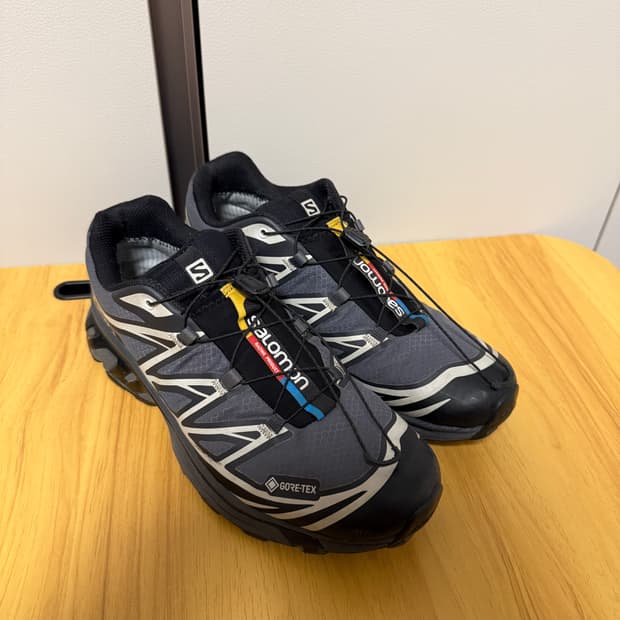 살로몬 xt-6 고어텍스 블랙에보니 270