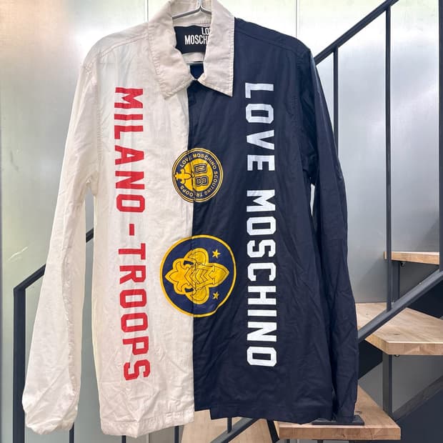 모스키노 나일론 코치자켓