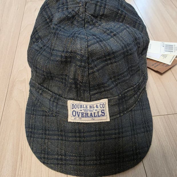 RRL 플래드 자카드 엔지니어 캡 (새상품)