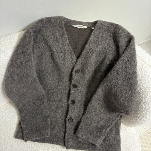 아워레가시 모헤어 가디건 사이즈 48