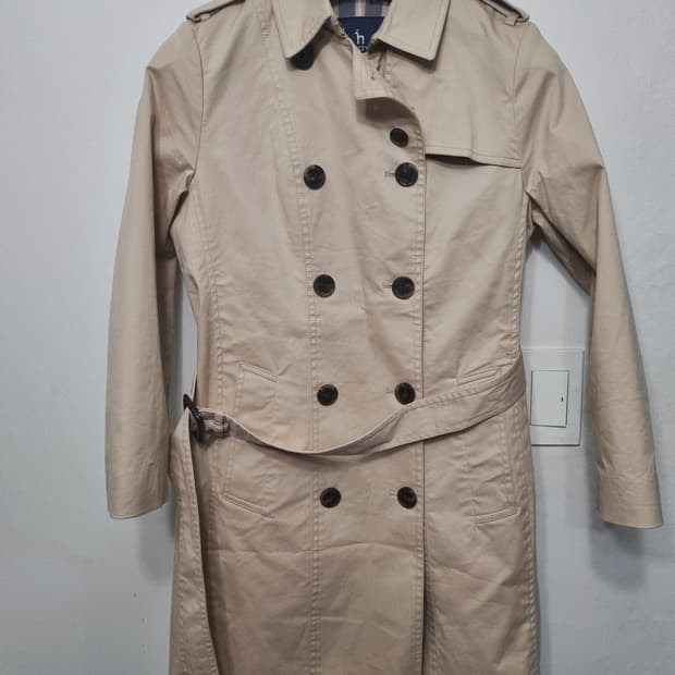 헤지스 트렌치 코트