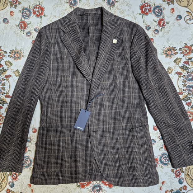 라르디니 체크 자켓/50