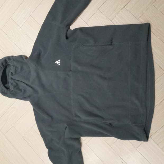 나이키 ACG 폴라텍 울프 트리 풀오버 후드 앤트러사이트