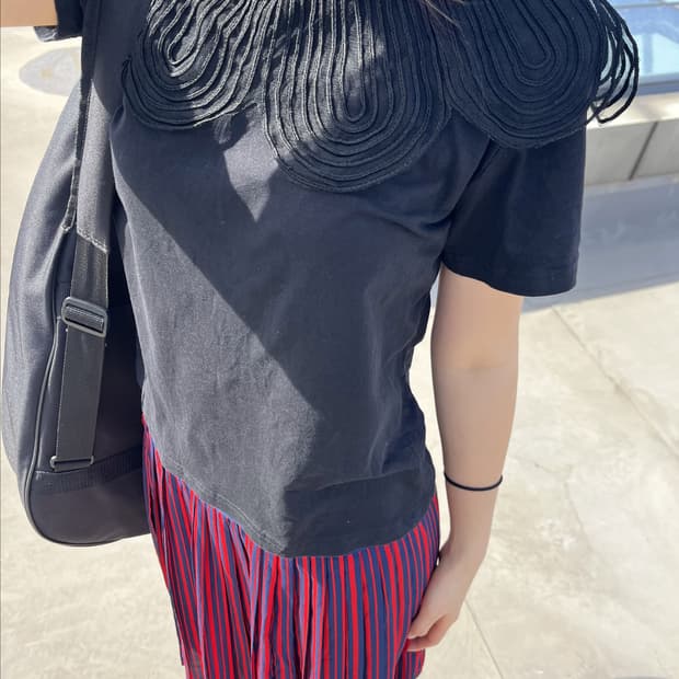 Corded Collar Tee 코디드 칼라 티