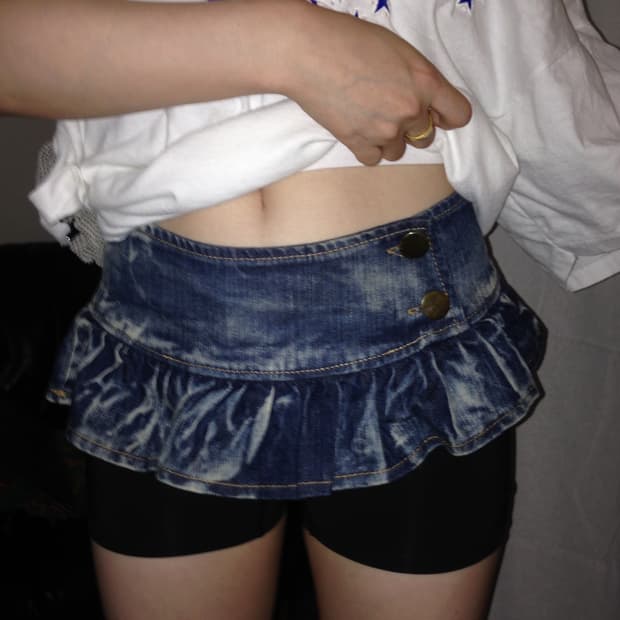 Denim 스커트벨트