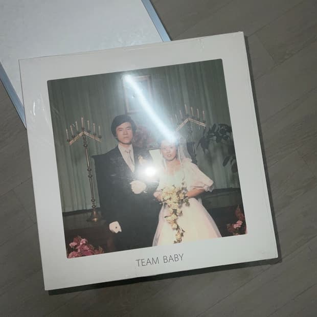 (미개봉) 검정치마 3집 part.1 TEAM BABY LP