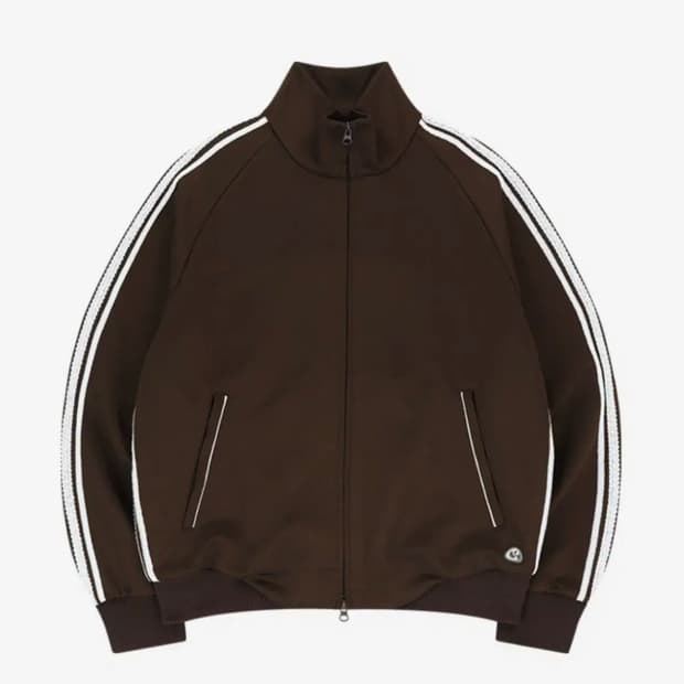 코이세이오 레이스 트랙 자켓 브라운