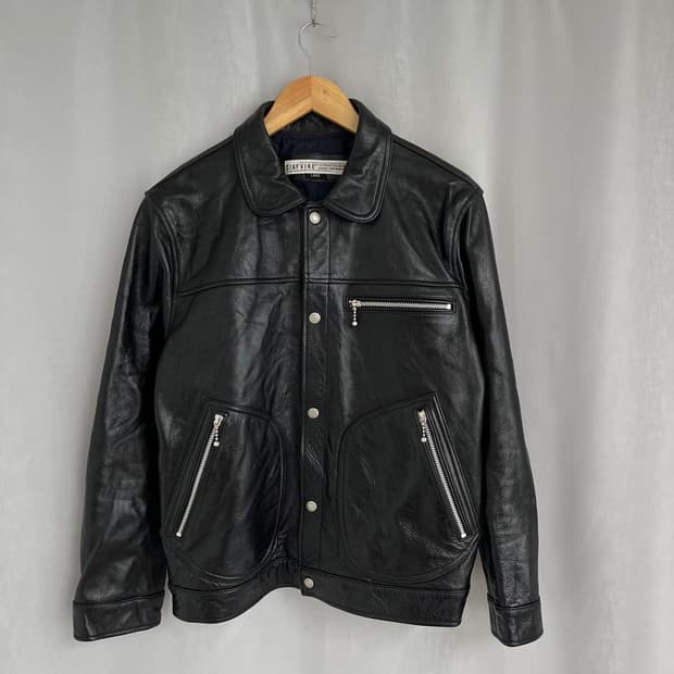 디아프바인 DV.LOT 611 OPU 소가죽 자켓/#4473