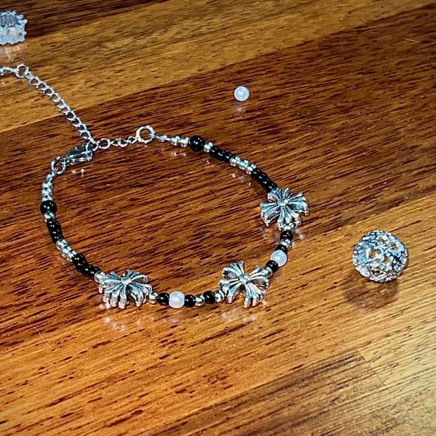 핸드메이드 비즈 레이어링 팔찌 세트