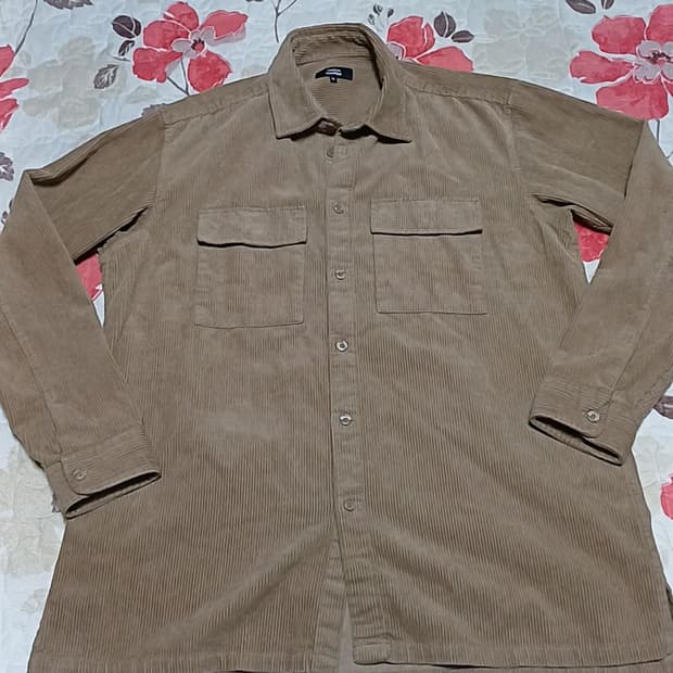 무신사 코듀로이남방 실측110 가슴64 기장82