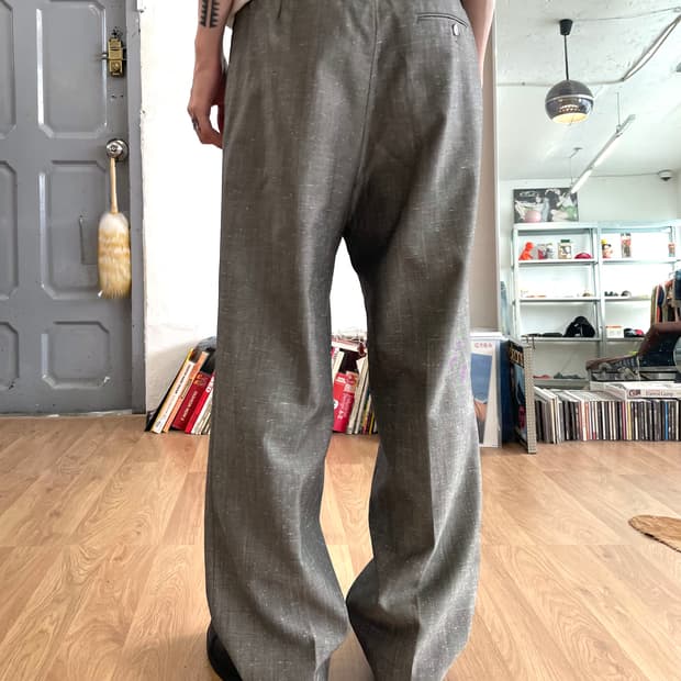 [32] ysl 이브생로랑 울 팬츠
