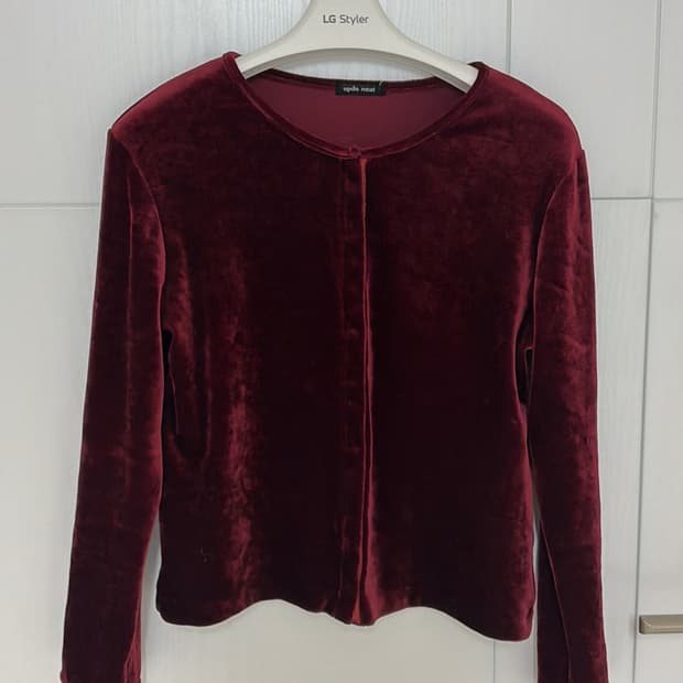 일본브랜드 updo neat 벨벳 가디건 44,55 