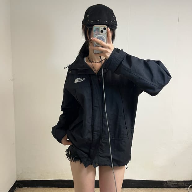 The North Face Black Windbreaker