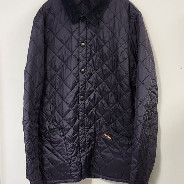 바버 퀼팅 자켓 M