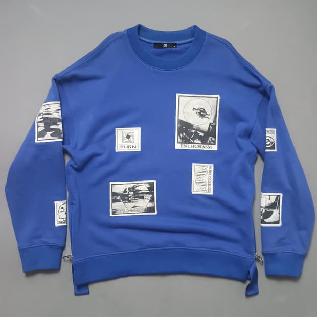 [95] 지오송지오 아트웍프린팅 맨투맨 오버핏