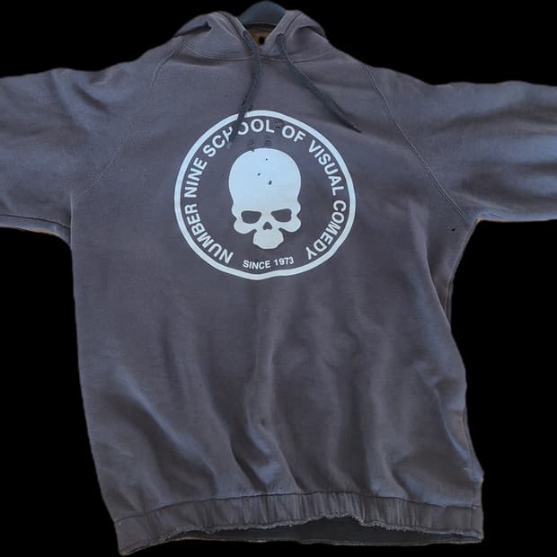 넘버나인 school of visual comedy hoodie