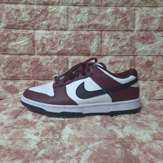(255) NIKE 나이키 덩크 로우 다크 팀 레드