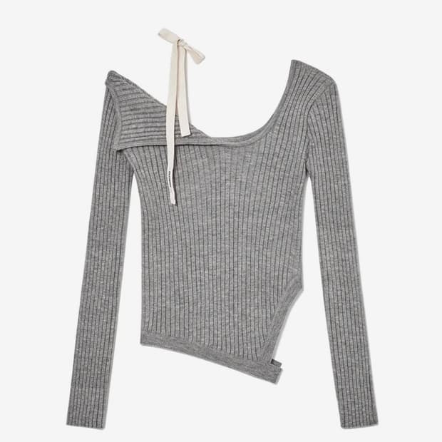 글로니 아이사 니트 그레이