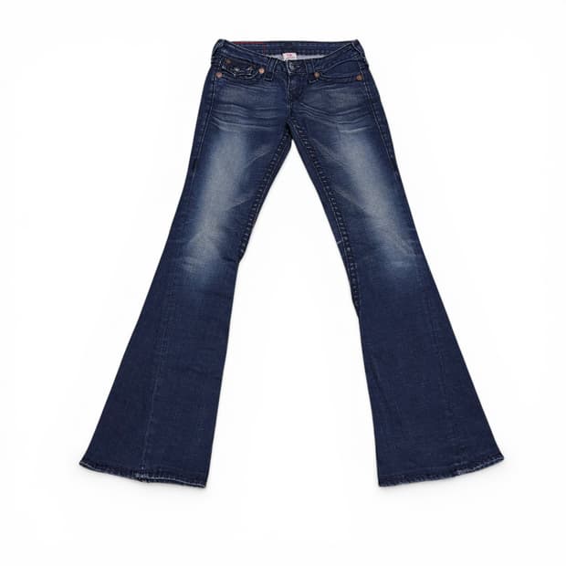 26 트루릴리전 진청 워싱 부츠컷 플레어진