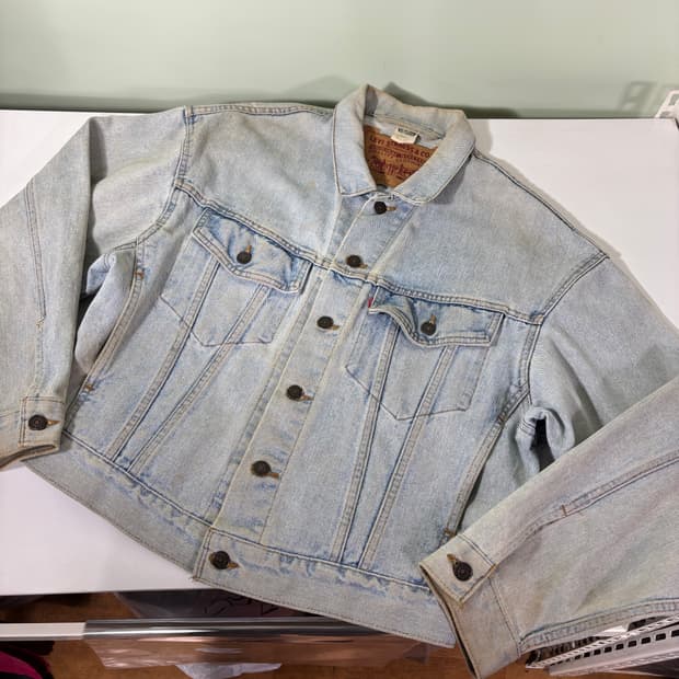 95-100 리바이스 연청 오버핏 데님자켓