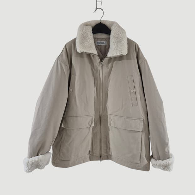 파르티멘토 보아 플리스 누빔자켓